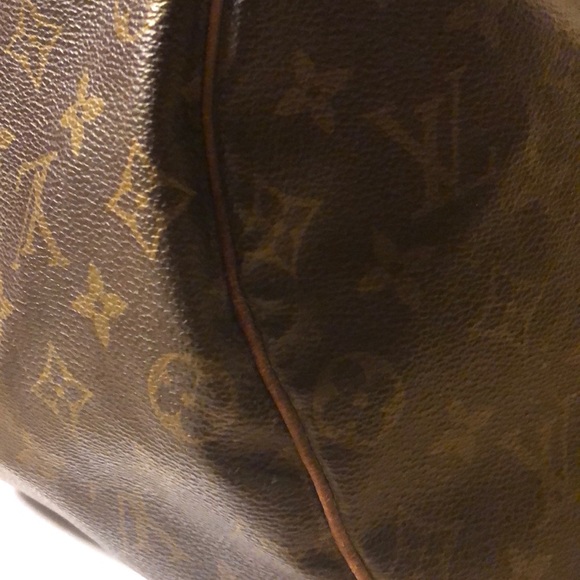 Louis Vuitton Speedy 35 with lock & key - Picture 7 of 9